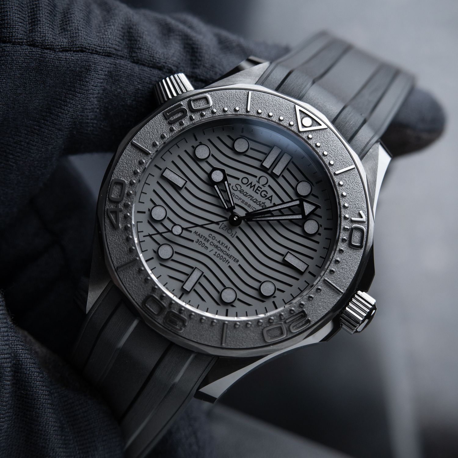 Omega Seamaster All Black